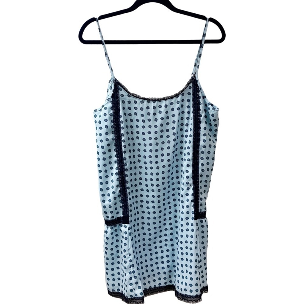 Fairycore Coquette Y2K Aerie Slip Dress Womens Large Blue Romantic Minimalist